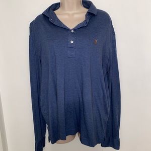 BLUE RALPH LAUREN LONG SLEEVE